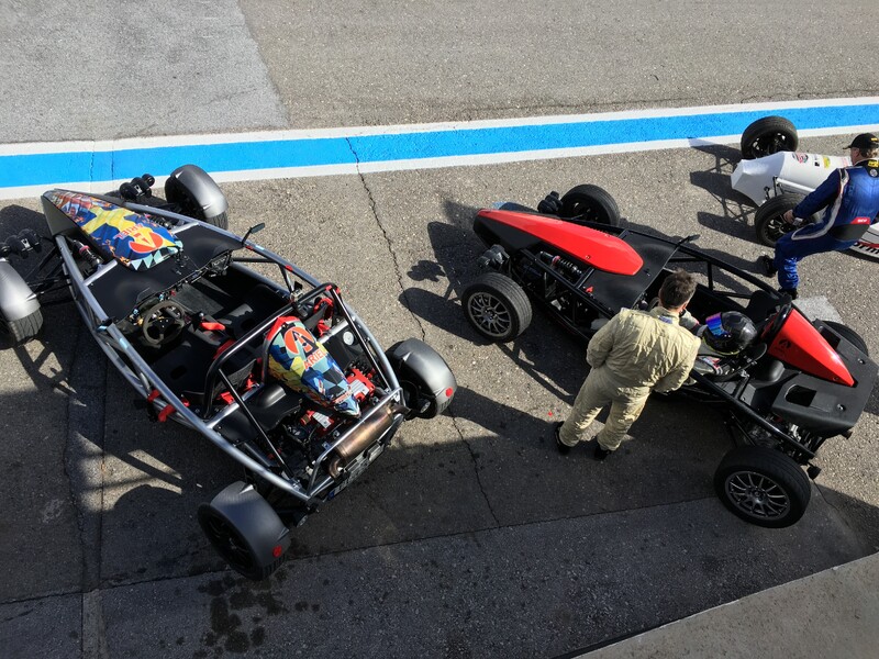 Ariel Atom on Guadix circuito