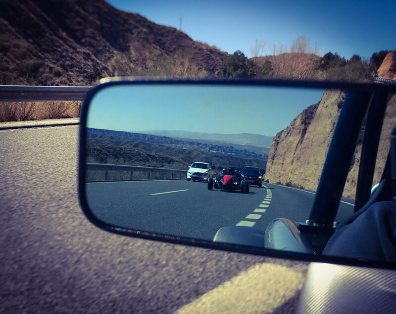 Ariel Atom on Guadix circuito