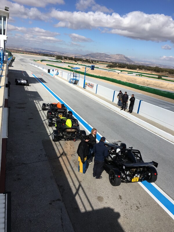 Ariel Atom on Guadix circuito